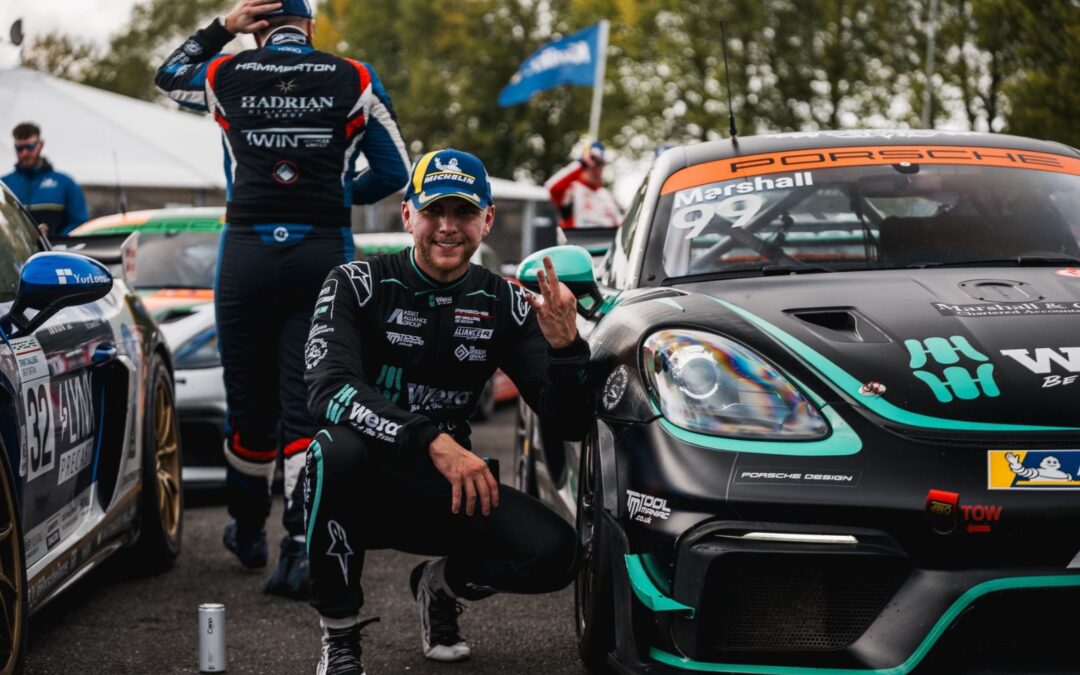 jOE MARSHALL ENDS THE SEASON WITH 3 IN 3 TO ROUND OFF A FINE SEASON IN THE PORSCHE SPRINT CHALLENGE